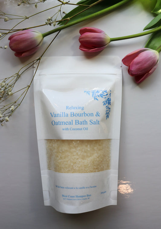 Vanilla Bourbon and Oatmeal Bath Salt image 0