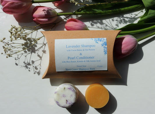 Travel Kit, Lavender Shampoo & Pearl Conditioner image 0
