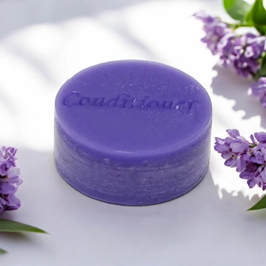 Brighten conditioner bar for blonde and grey hair