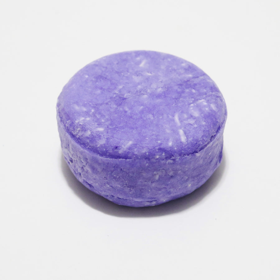 Lilac Shampoo Bar made with rice protein